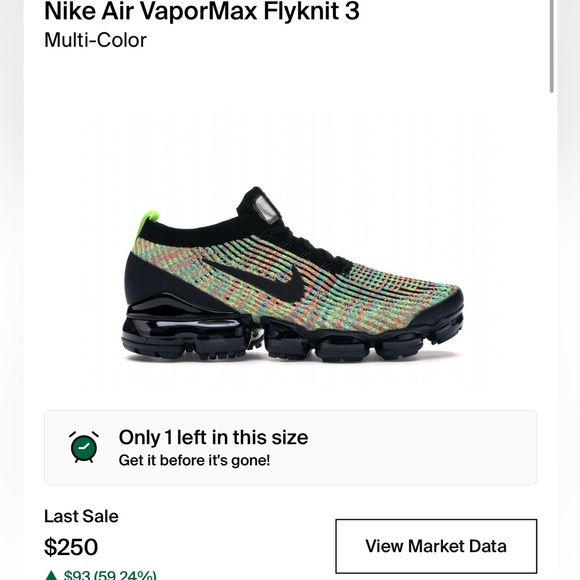 NIKE Vapormax Flynit 3 - Multi color - Picture 9 of 9